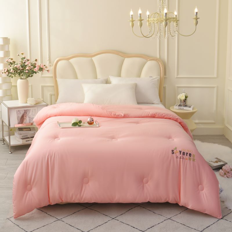 贡缎全棉大豆被